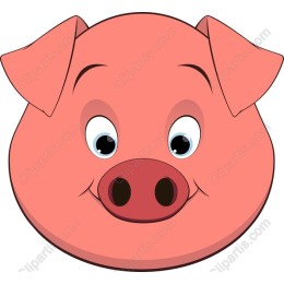 Cheerful Pig Face