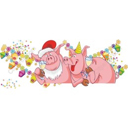Festive Pigs Celebration