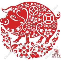 Year of the Pig Floral
