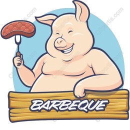 Cheerful Pig Barbecue