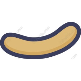 Curved Bean Icon