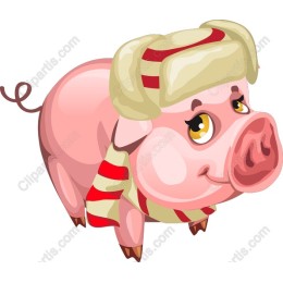Cheerful Pig