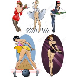 Retro Pin-Up Collection: