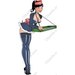 Vintage Cigars Lady