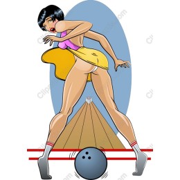 Retro Bowling Enthusiast