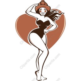 Retro Pin-Up Girl