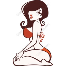 Retro Pin-Up Girl