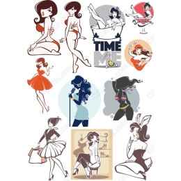 Vintage Glamour Women Set