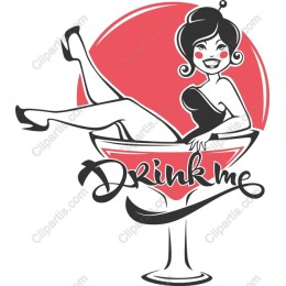 Drink Me Vintage Cocktail