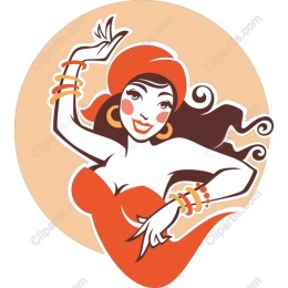 Vibrant Dancer