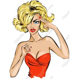 Vintage Glamour Blonde