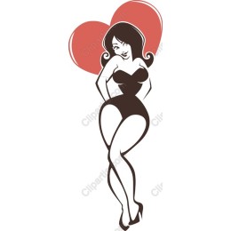 Vintage Glamour Lady