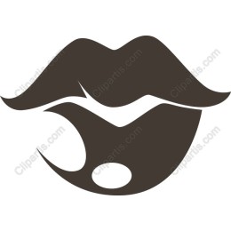 Stylish Lip Icon