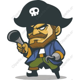 Dynamic Pirate Character