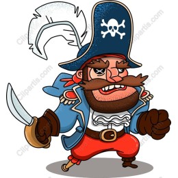 Animated Pirate Character