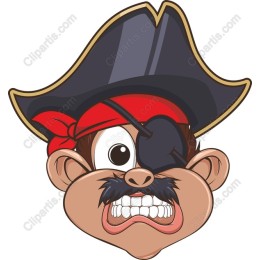 Cheeky Pirate Character