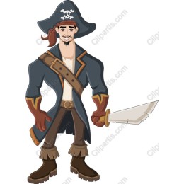 Charming Pirate Character