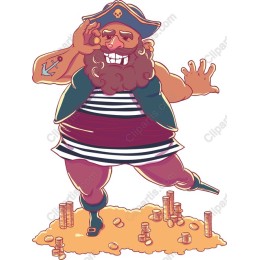 Pirate with Treasure
