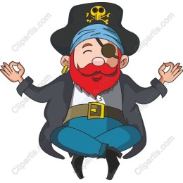 Meditating Pirate