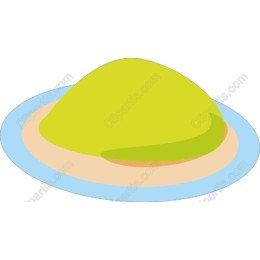 Vibrant Green Hill