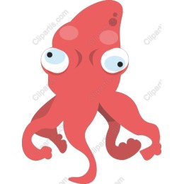 Charming Playful Octopus