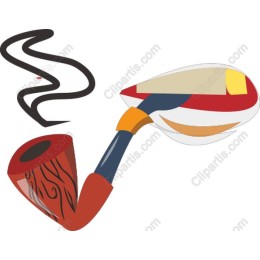 Classic Vintage Smoking Pipe