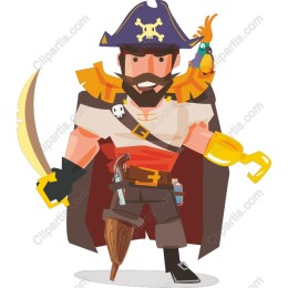 Vibrant Pirate