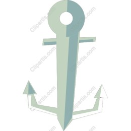 Stylized Nautical Anchor