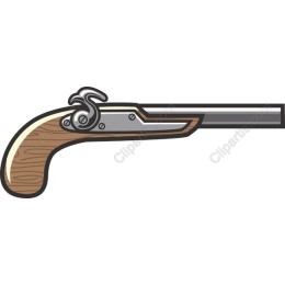 Vintage Flintlock Pistol