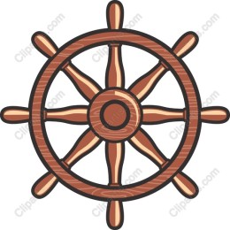 Vintage Ship Wheel