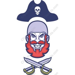 Fierce Pirate Captain
