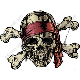 Pirate Skull and Crossbones