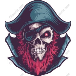 Fearsome Pirate Skull