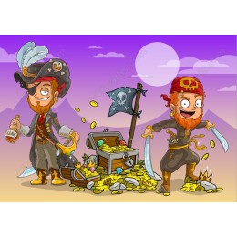 Vibrant Pirate Adventure
