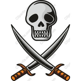 Skull and Crossed Swords