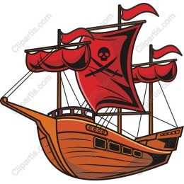 Bold Pirate Ship