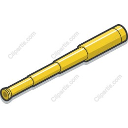 Vibrant Yellow Telescope