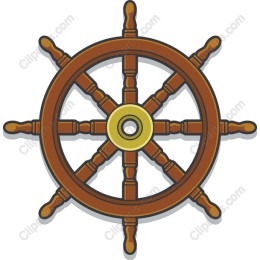Classic Nautical Ship's Wheel