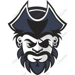 Fierce Pirate Face