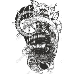 Vintage Pirate Ship