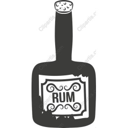 Classic Rum Bottle