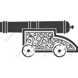 Vintage Decor Cannon