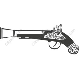 Ornate Historical Pistol