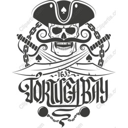 Tortuga Bay Pirate Skull