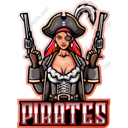 Dynamic Female Pirate
