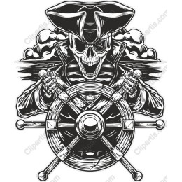 Pirate Captain Skull