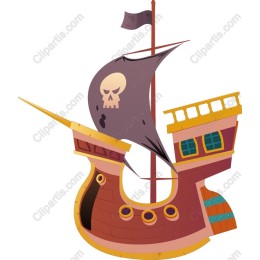 Vibrant Pirate Ship