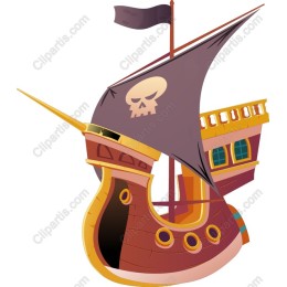 Whimsical Pirate Ship