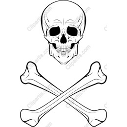 Pirate Skull and Crossbones