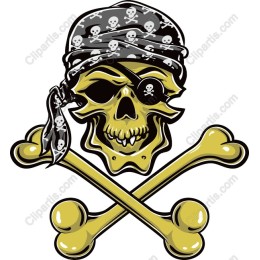 Pirate Skull and Crossbones